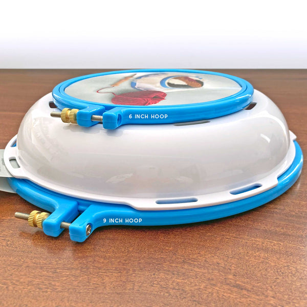 The Milward 3 in 1 Punch Needle Hoop Stand- 6" and 9"