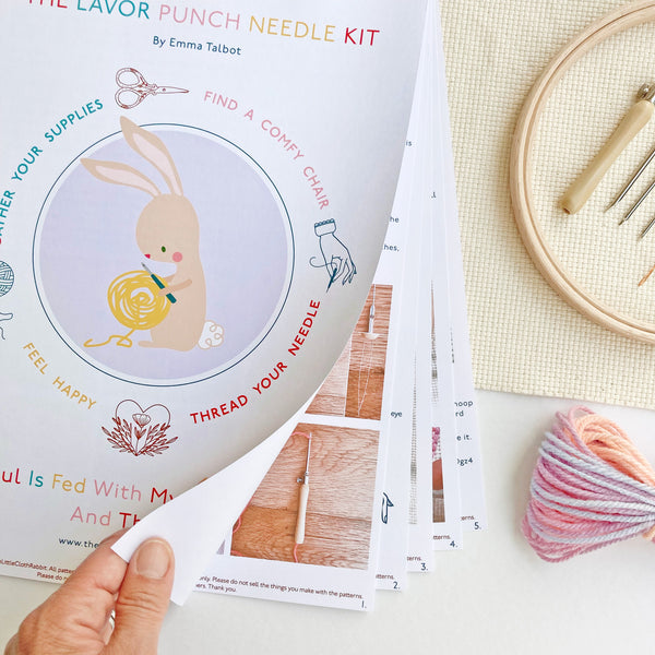 The Lavor Punch Needle Kit For Beginners