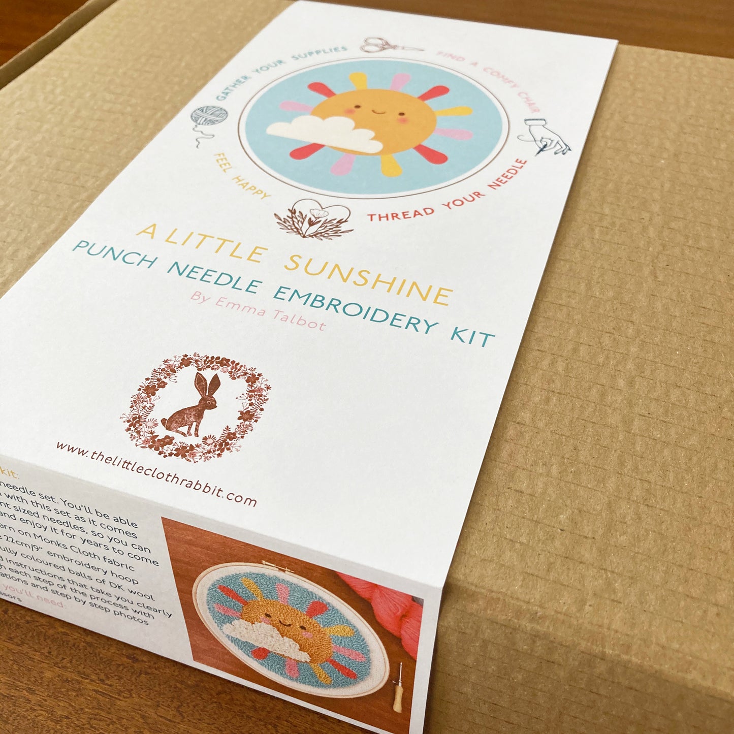 A Little Sunshine Punch Needle Embroidery Kit – Beginners To All Levels