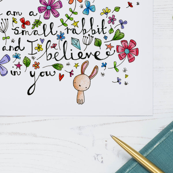 'I Believe In You' Card