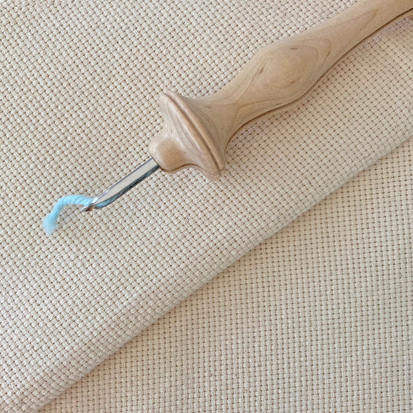 Monks Cloth Punch Needle Fabric