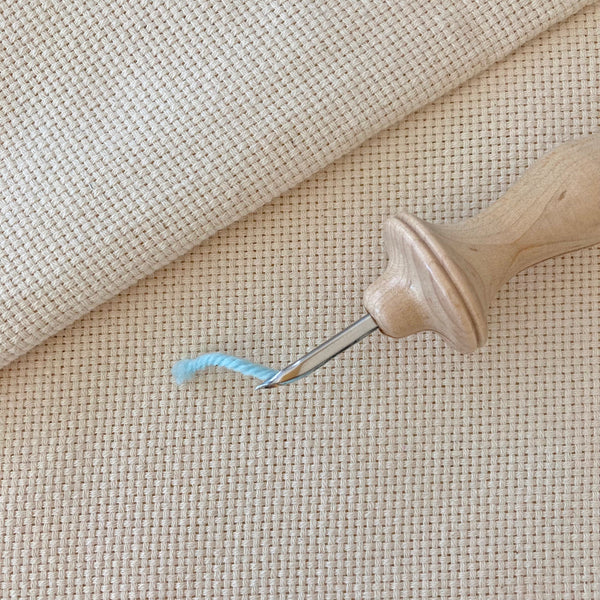Monks Cloth Punch Needle Fabric