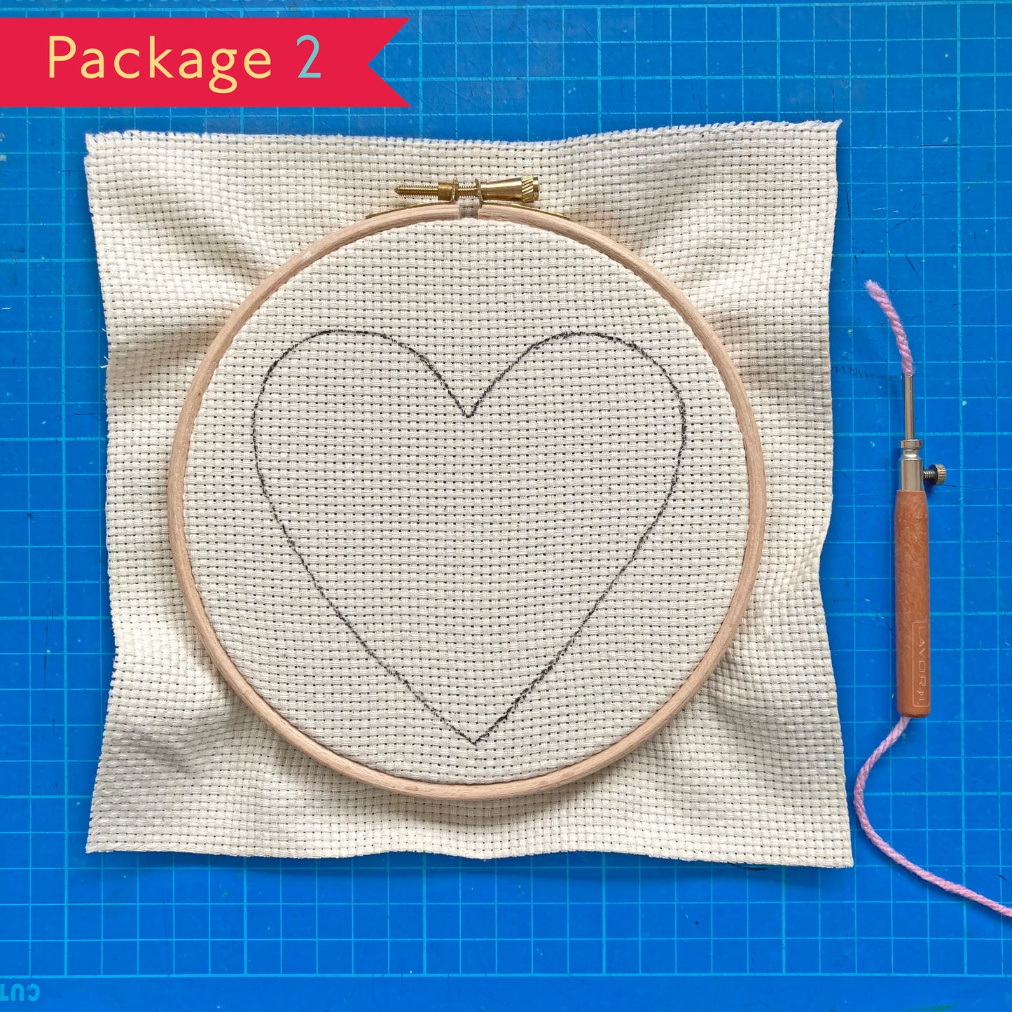 The Lavor Punch Needle Kit For Beginners