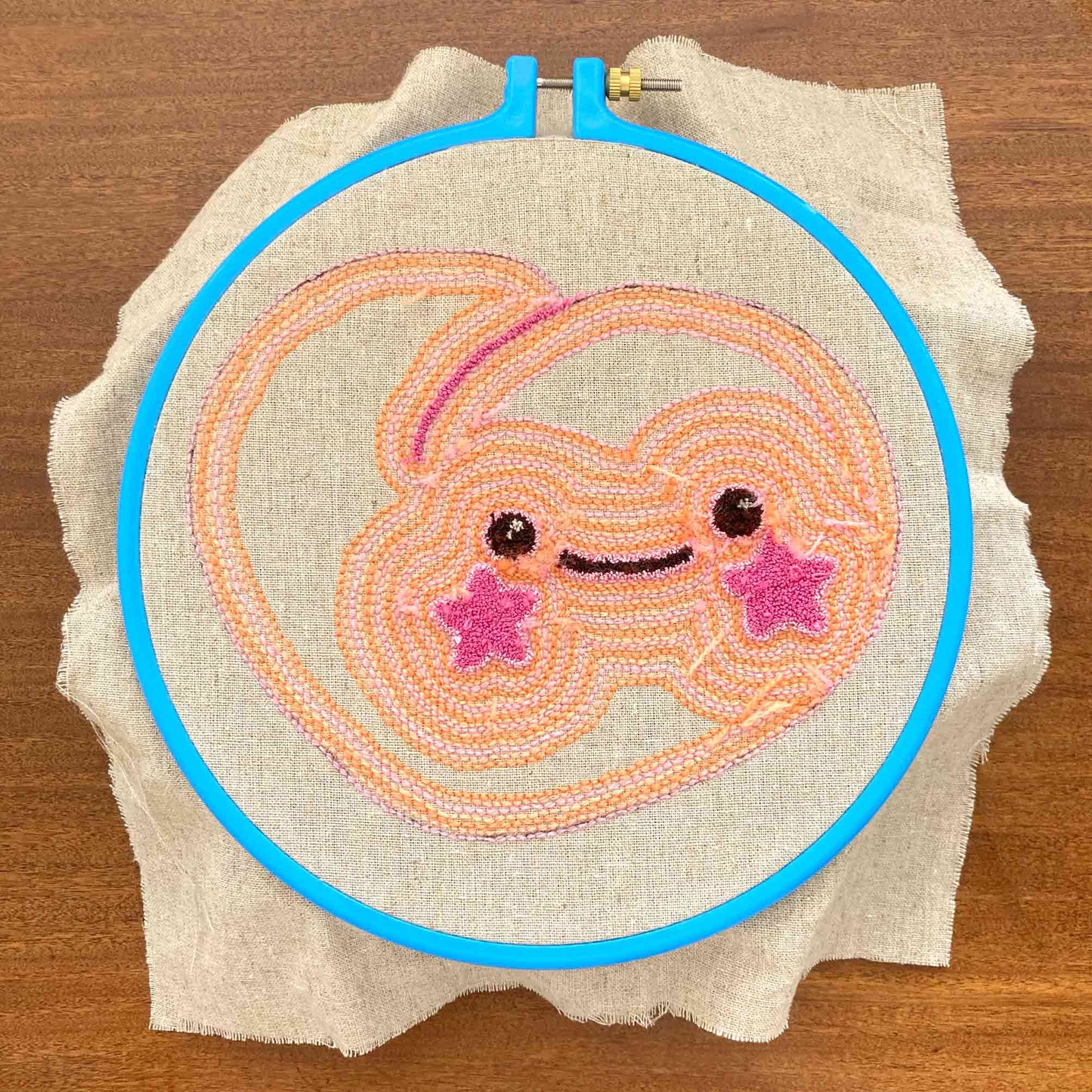 The Milward 3-in-1 Punch Needle Hoop Stand- 6" and 9" Hoops