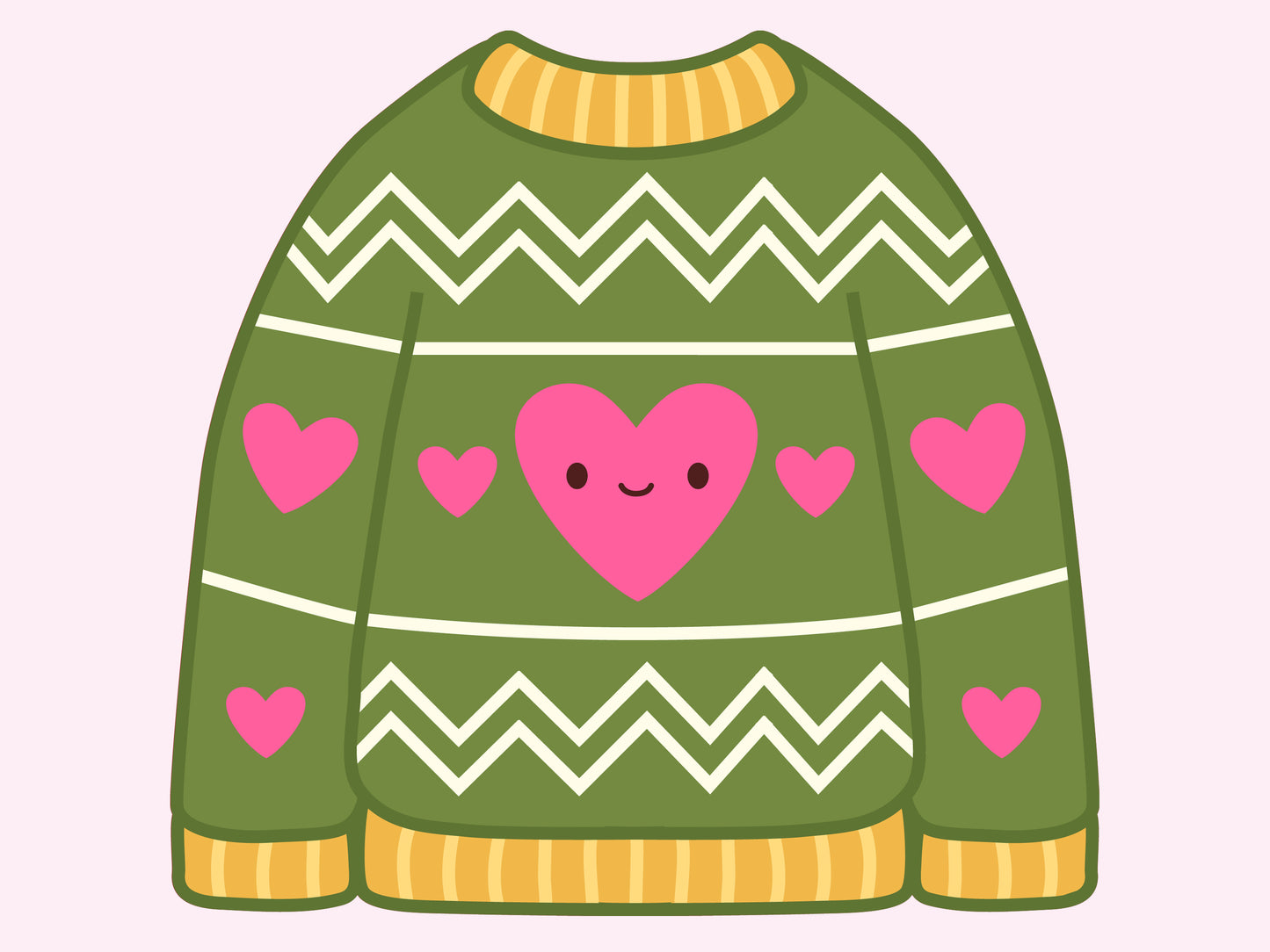 Christmas Jumper PDF Punch Needle Pattern