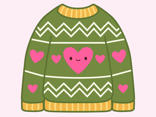 Christmas Jumper PDF Punch Needle Pattern