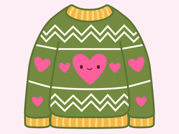 Christmas Jumper PDF Punch Needle Pattern