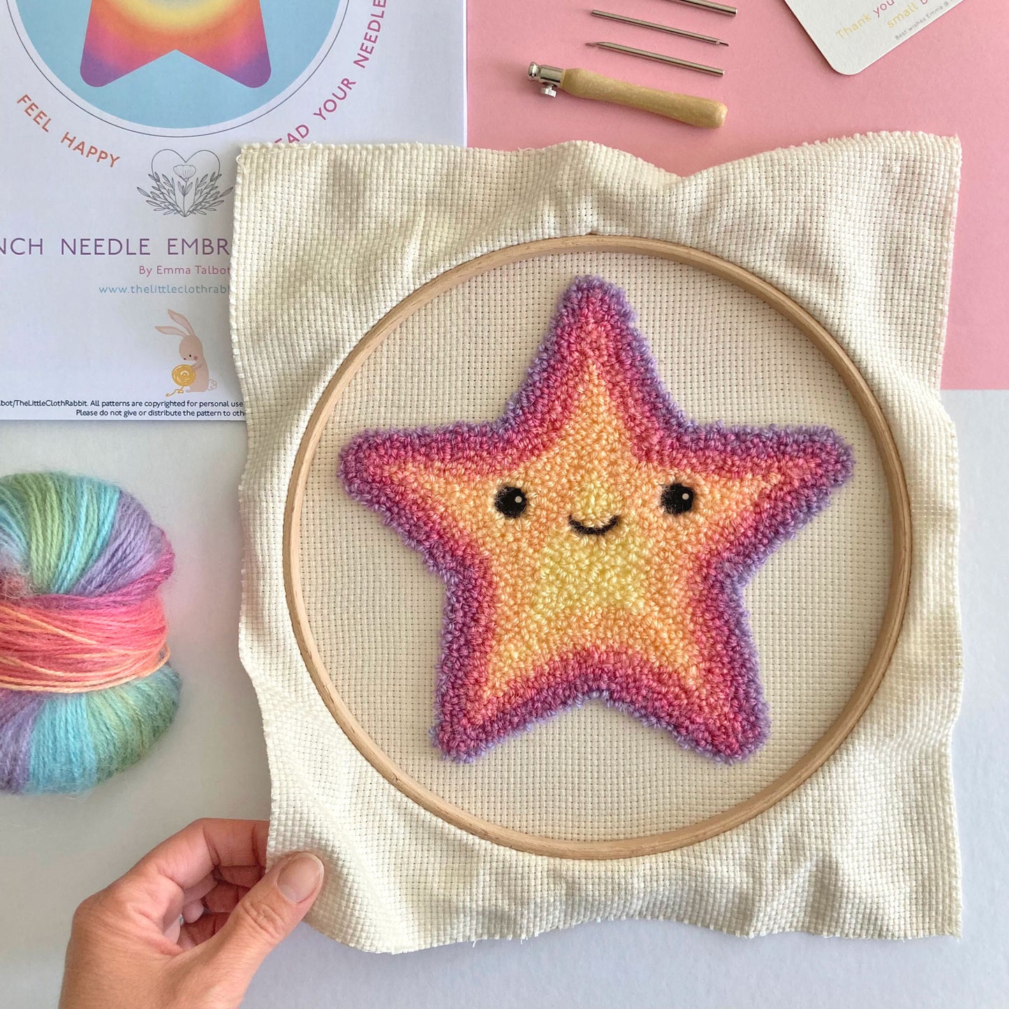 Starshine Punch Needle Kit