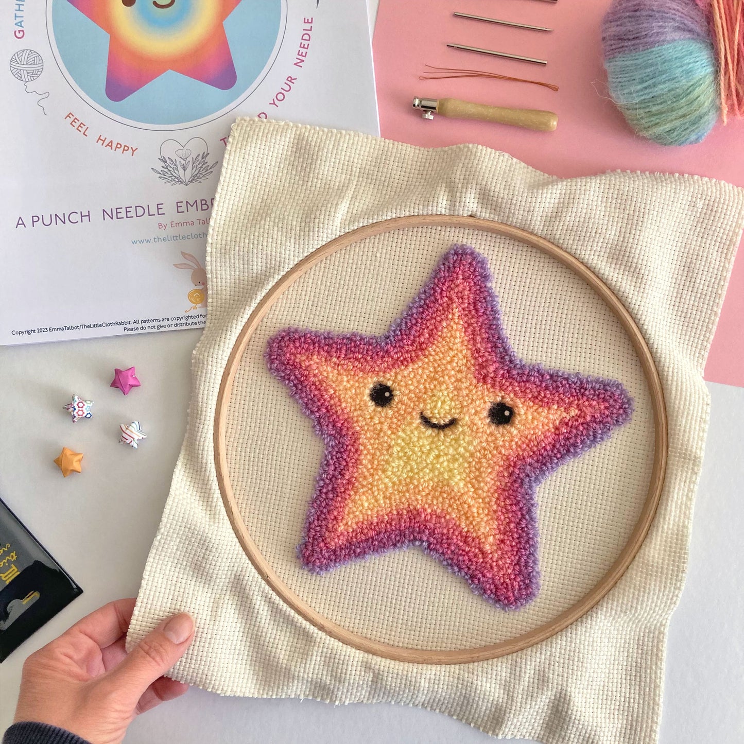 Starshine Punch Needle Kit