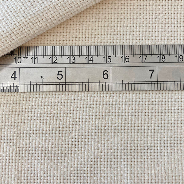 Monks Cloth Punch Needle Fabric