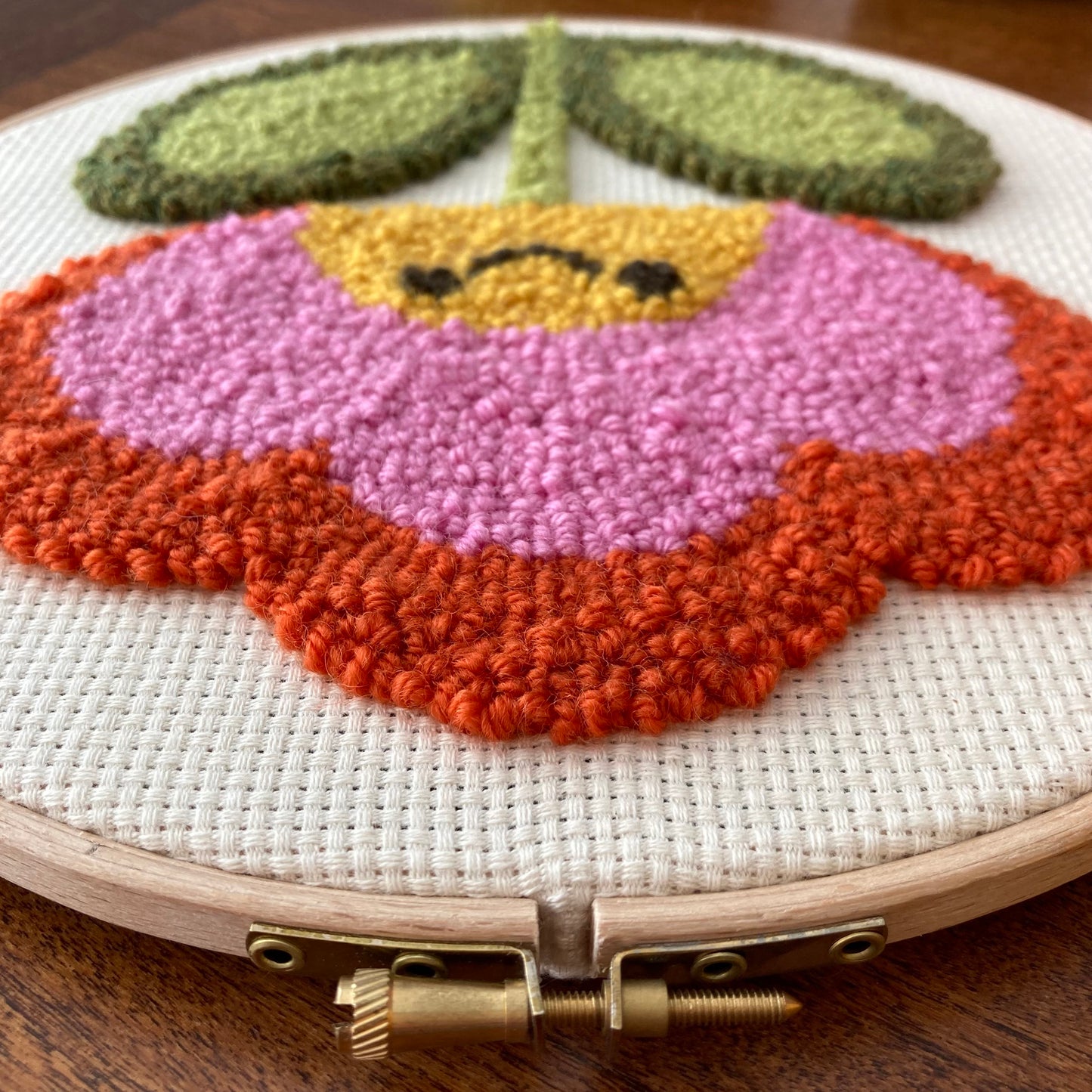 'Just Bloom' Retro Flower Punch Needle Kit