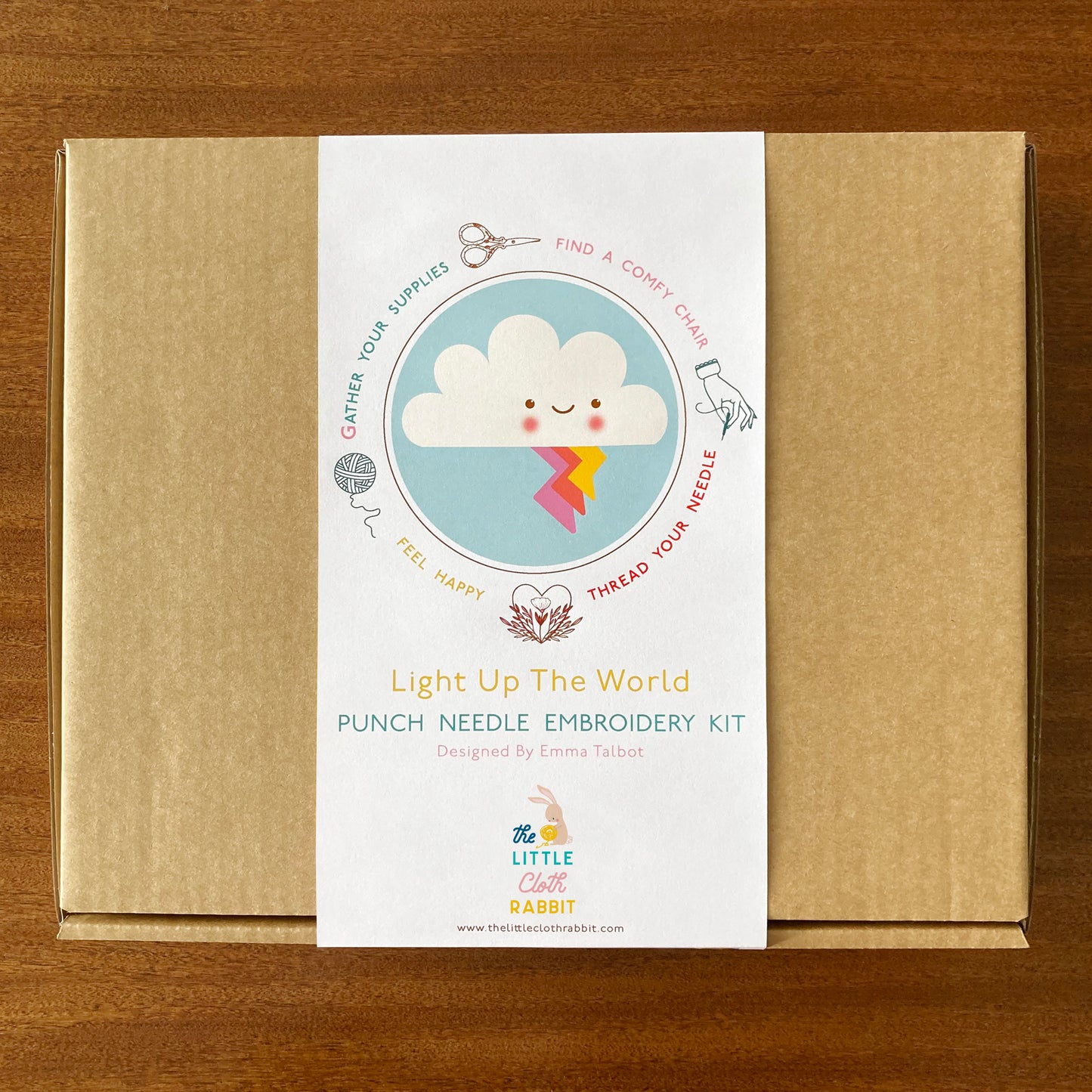 Cloud Punch Needle Embroidery Kit For Beginners To All Levels